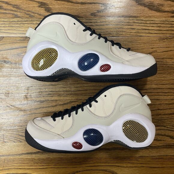 Nike Air Zoom Flight 95 Light Tan Orewood Brown Blue Men\'s Size 9 9.5 NEW Shoes main image 6